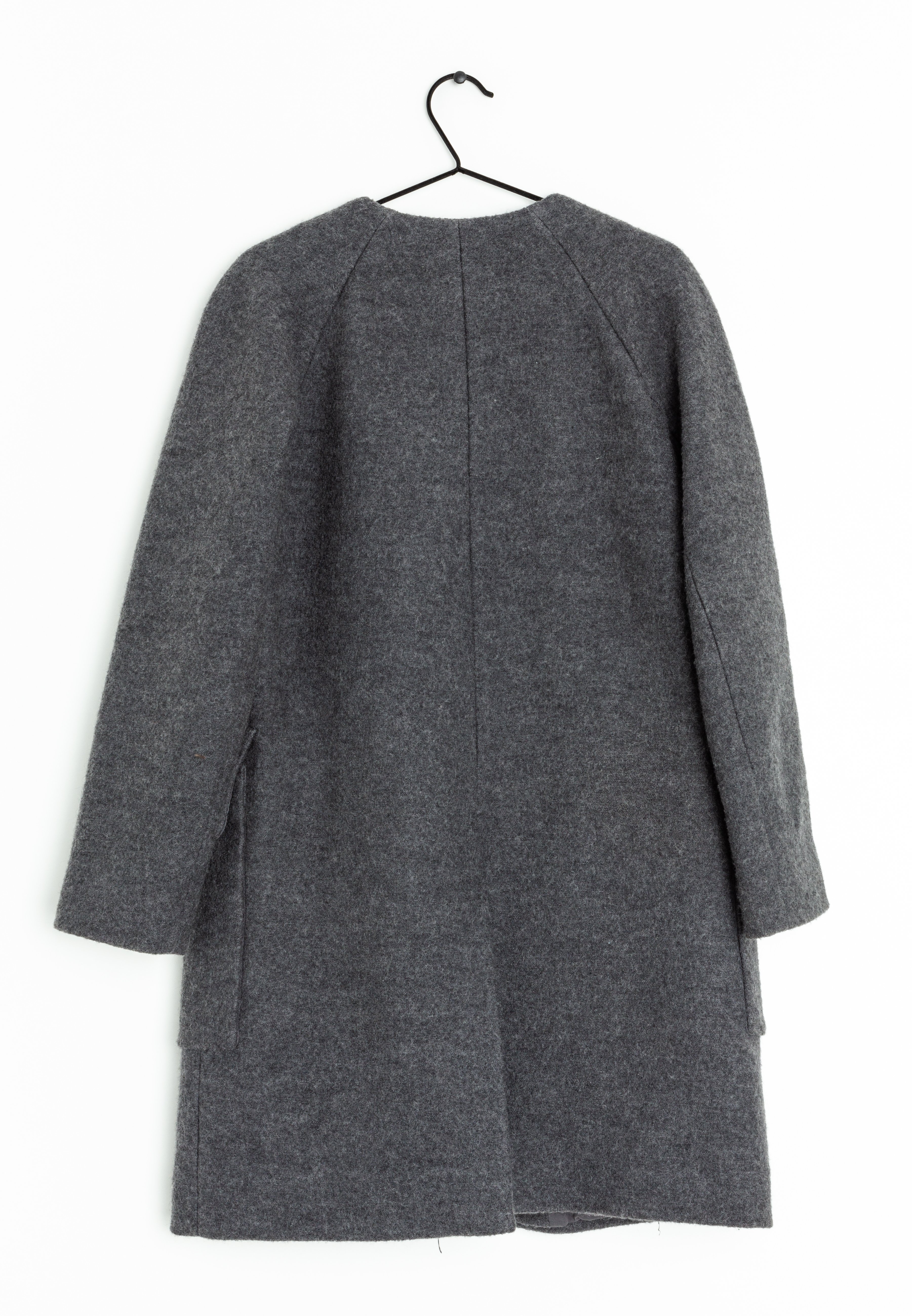 コオルosakentaro short coat COS Short coat - grey - (Pre-owned) - Zalando