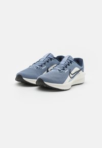 Nike Performance DOWNSHIFTER 13 - Road running shoes - ashen slate/obsidian/sail/pure platinum/metallic silver/black
