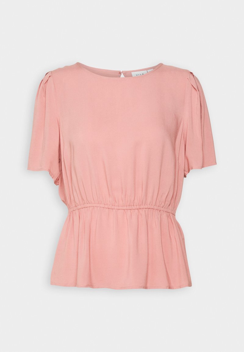 Vila T-shirt print roze Vila T-shirt print roze