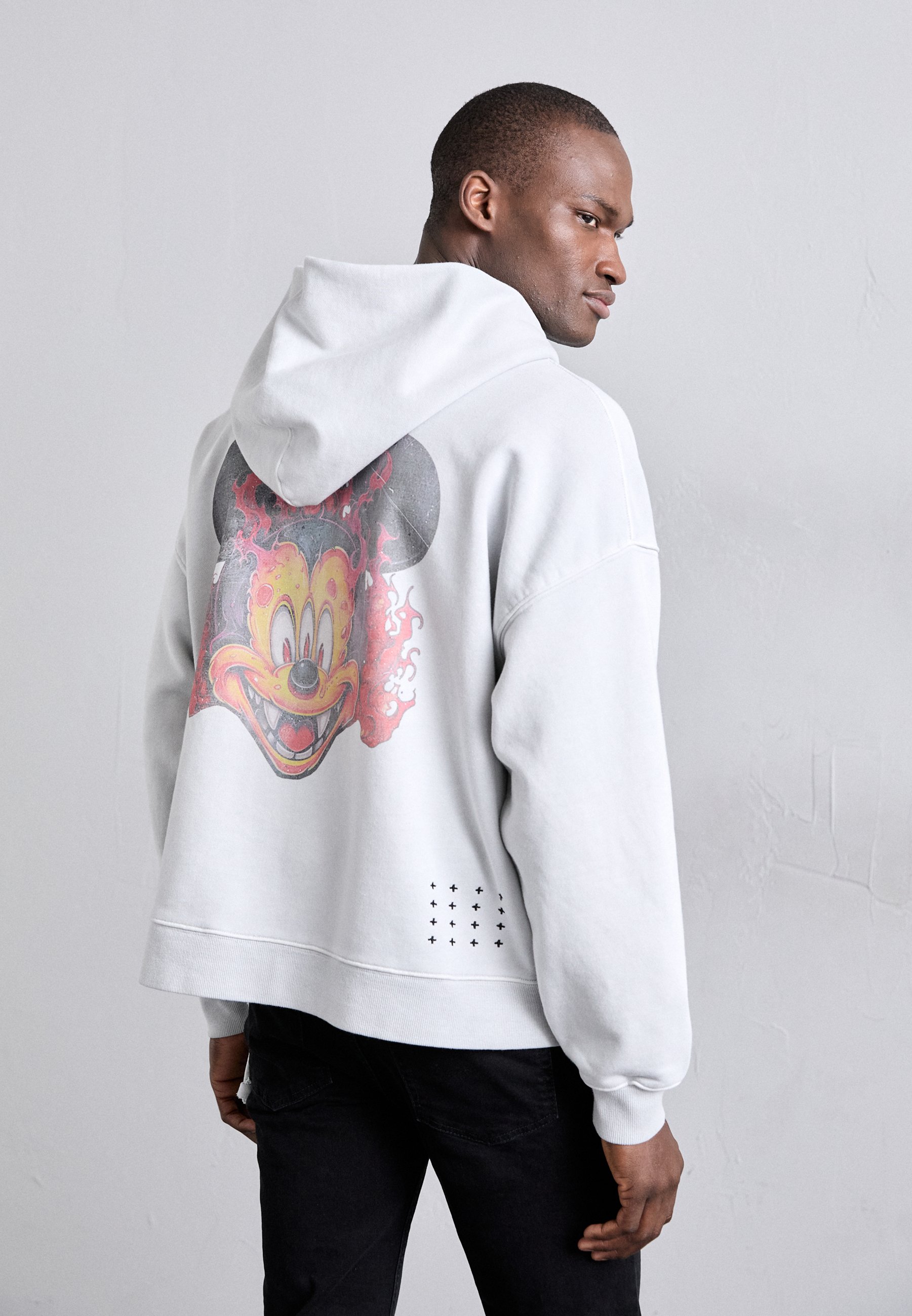 Ksubi FUEGO EKCESS ZIP THRU HOODIE PAINTED - Sweatjacke