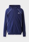 TECH - Training jacket - dark blue/glow blue