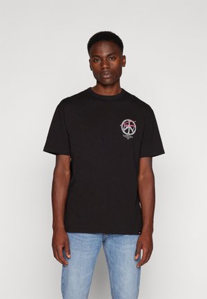 Tommy Jeans GRAPHIC TEE - Tričko s potlačou - black