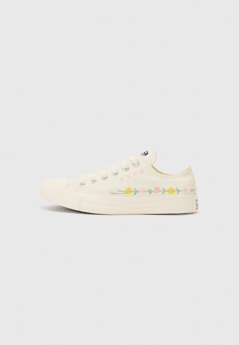 Converse - CHUCK TAYLOR - Matalavartiset tennarit - egret/foothill green/fresh yellow, Suurenna