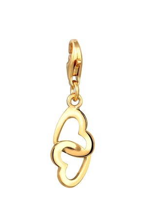 DOUBLE HEART CONNECTION - Vedhæng - gold-coloured