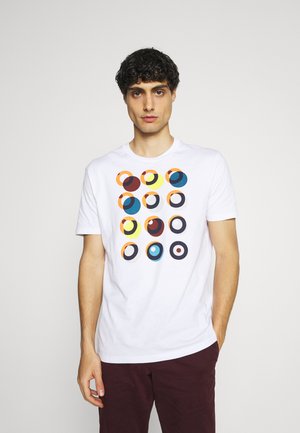TARGET CONSTRUCTION TEE - Camiseta estampada - white