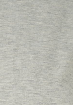 Tissu gris clair avec une texture lisse et des variations subtiles de teinte, présentant un fin motif côtelé sur toute la surface.