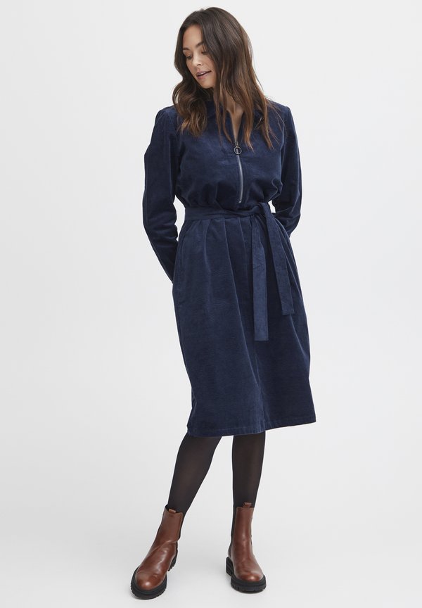FRMita - Shirt dress - peacoat4
