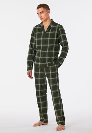 SET - Pyjama - dunkelgrün