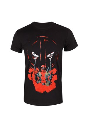 MARVEL COMICS DEADPOOL SMOKING - T-shirt print - black