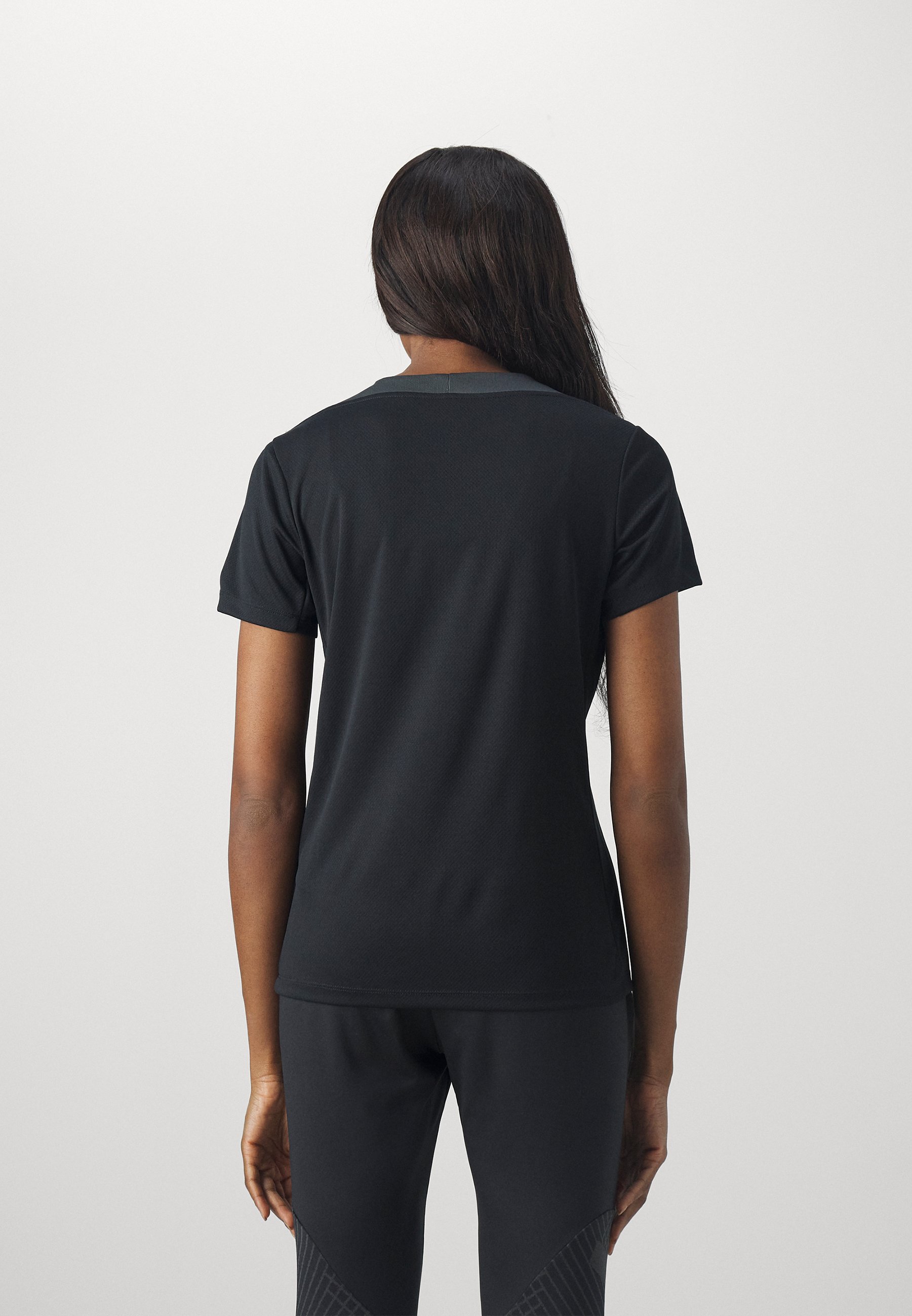 売れ筋商品|||ナイキ Tシャツ レディース トップス STRIKE TOP - Sports T-shirt - black/anthracite/white Nike Performance Sports T-shirt - black/anthracite/white
