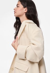 Pieces PCKAMIL LOOSE NOOS - Blazer - sandshell