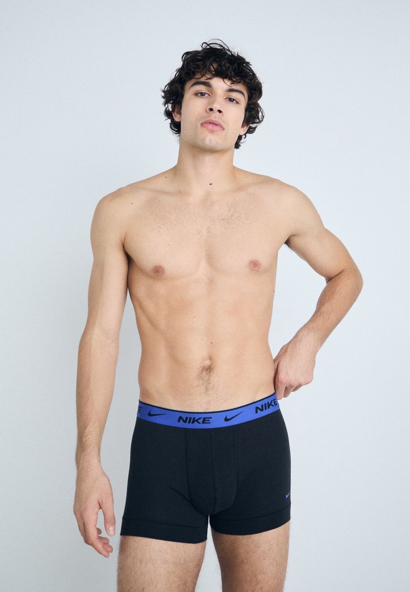 Nike Underwear TRUNK 2 PACK - Nadrág - black/cyber/astronomy blue