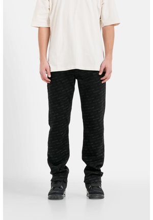 LOGOMANIA - Straight leg jeans - black