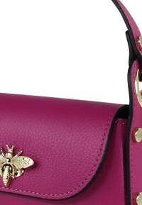 DrachenLeder Schoudertas - pink fuchsia