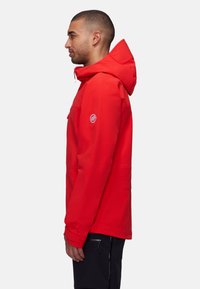 Mammut STONEY HOODED - Giacca hard shell - mammut red
