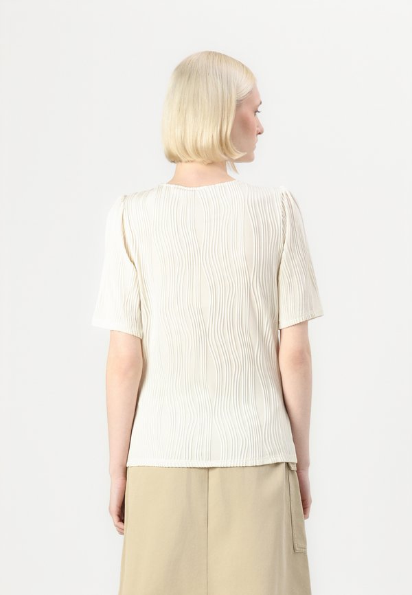 VINIRA O NECK PUFF - Basic T-shirt - birch4