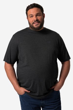 Men Plus, MEN+ T-SHIRT, BASIC, HALBARM, RUNDHALS, BIS 8 XL - T-Shirt basic - black
