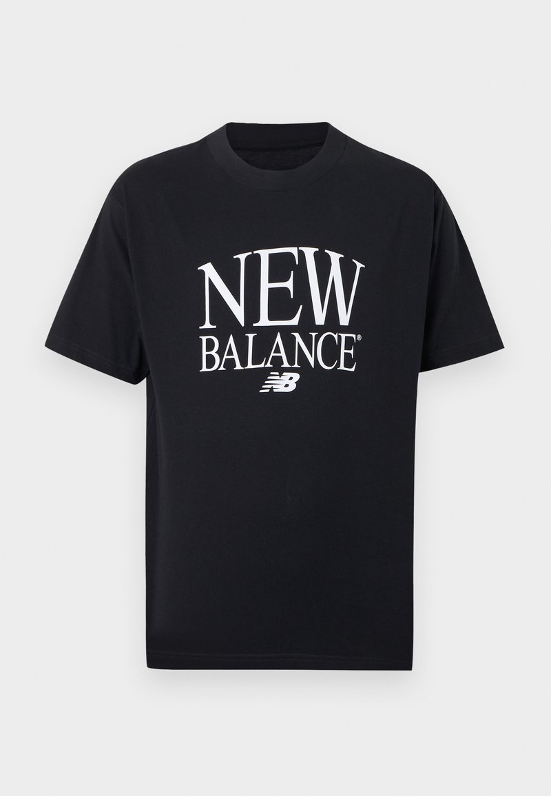 New Balance REIMAGINED GRAPHIC - Print T-shirt - black - Zalando.co.uk