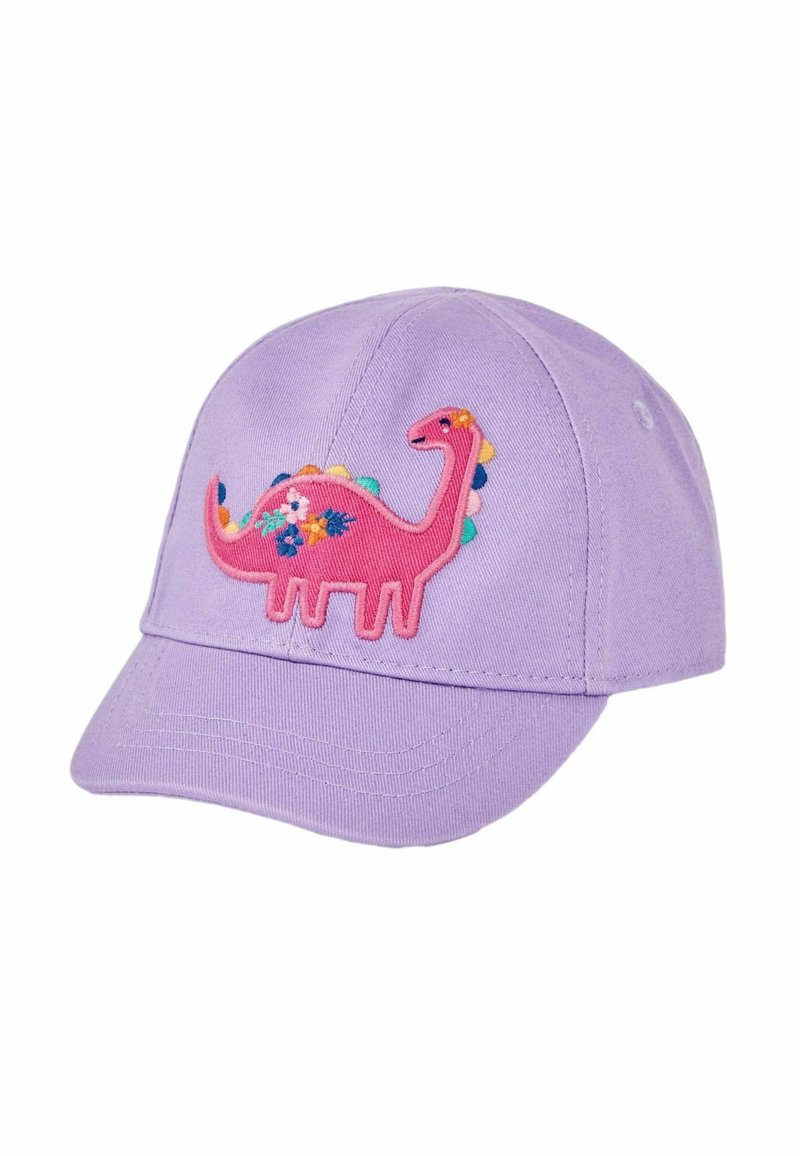 JoJo Maman Bébé EMBROIDERED REGULAR FIT - Cap - lilac dino