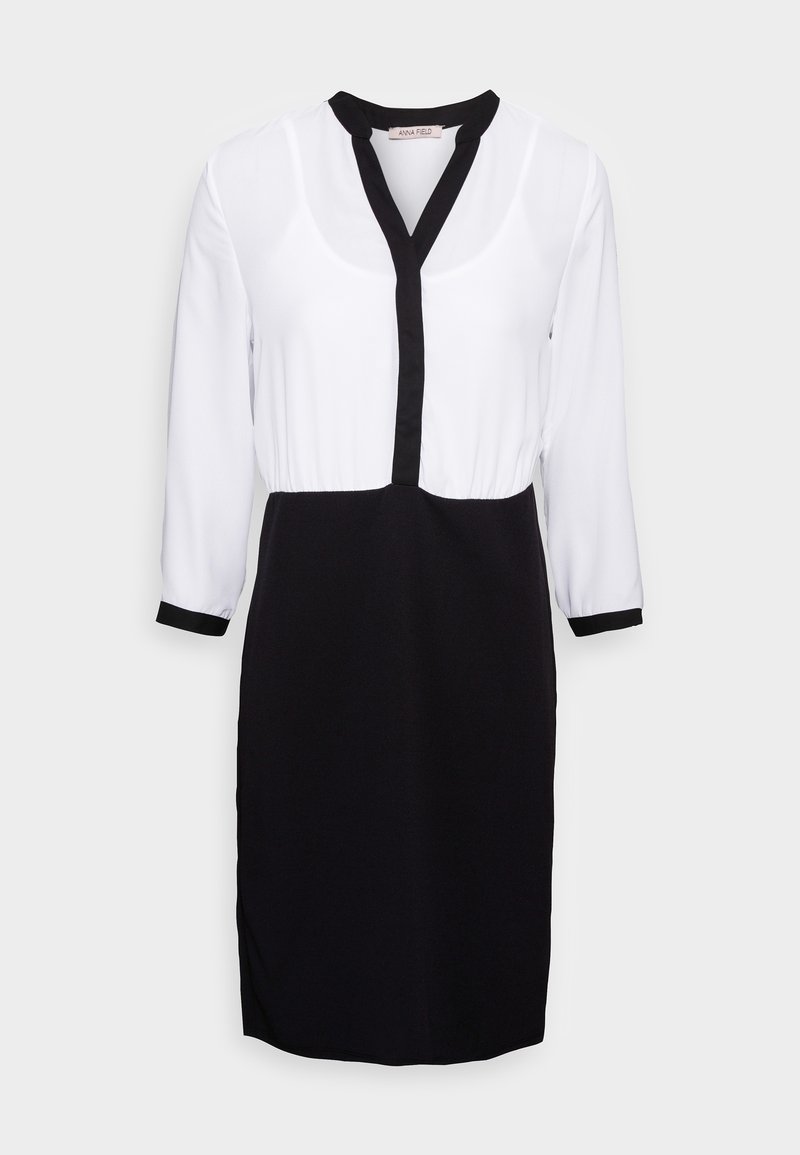 Anna Field Abito a camicia - black