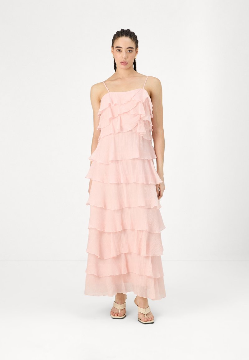 Sister Jane WINNIE RUFFLE DRESS - Dolga obleka - pink