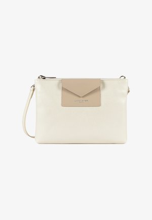 LANCASTER MAYA - Sac bandoulière - blanc nacré