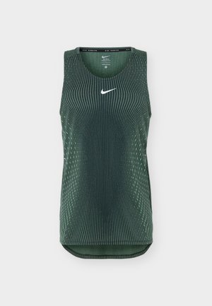Nike Performance, STRIDE TANK - Top - black/voltage green