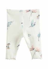 Next SET - Mikina - white teal floral