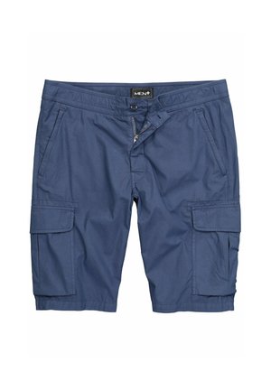 Men Plus, CARGO BERMUDA SHORTS, STOMACH FIT, RELAXED FIT, UP TO SIZE 72 - Shorts - blue