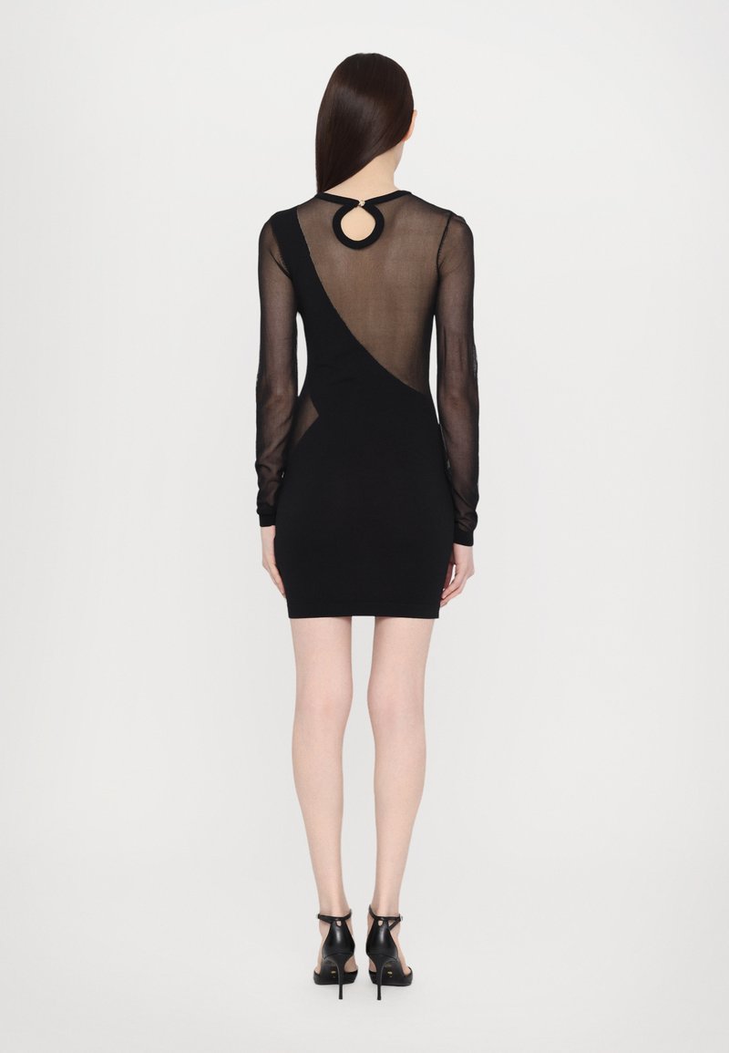 Just Cavalli SEE THROUGH - Cocktail dress / Party dress - black -  Zalando.co.uk