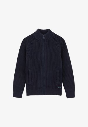 RIDGE - Vesta na kopčanje - navy blue