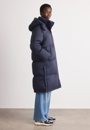 FULL LENGTH COAT - Piumino lungo - evening blue
