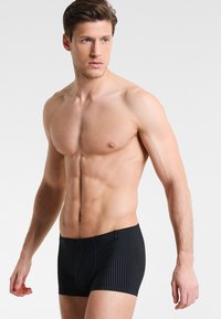 Schiesser Boxers - blauschwarz