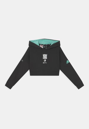 Hoodie - black/easy green