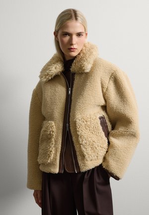 BEIGE FLEECE - Veste d'hiver - light beige