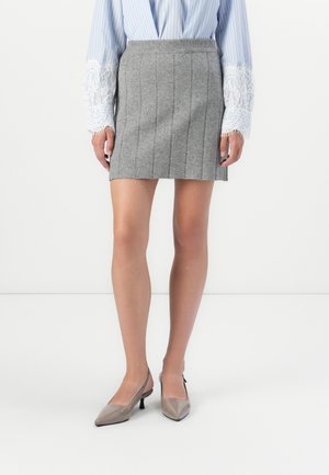 OBJTHESS - Miniskjørt - medium grey