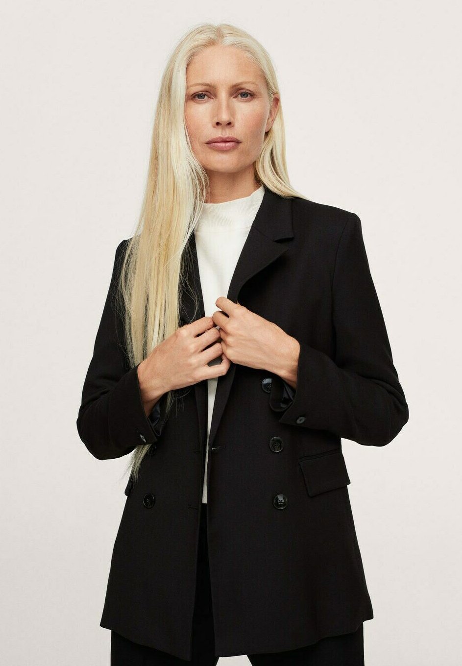 Mango Blazer - zwart - Zalando.nl