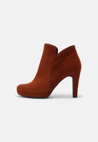 Tamaris Bottines à talons hauts - light brown