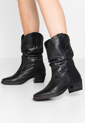 mtng Bottes de cowboy / motard - black