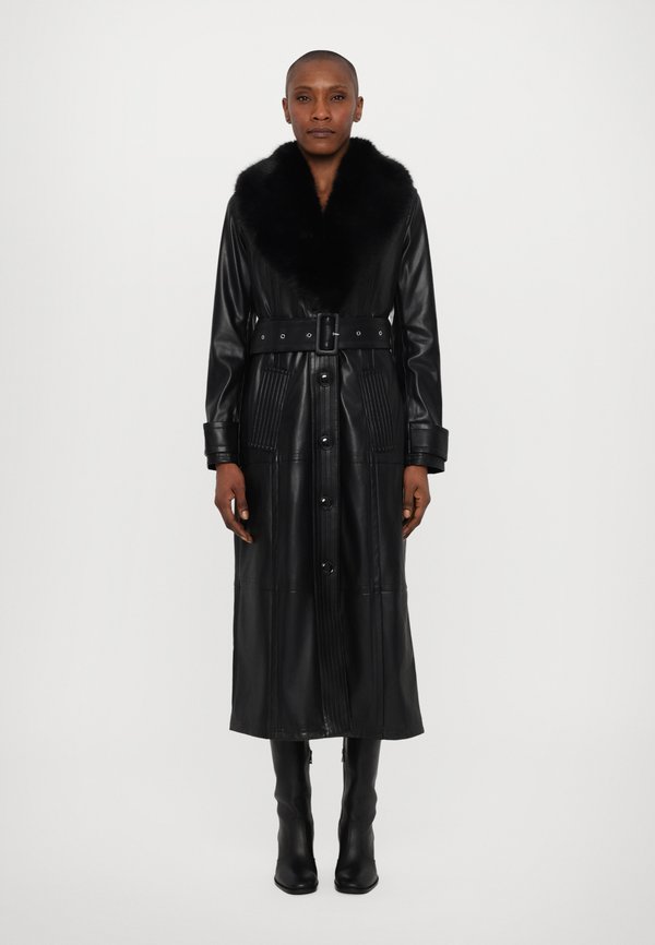 LILAH COAT - Faux leather jacket