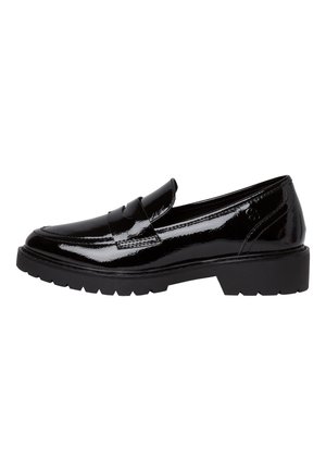Slipper - black patent