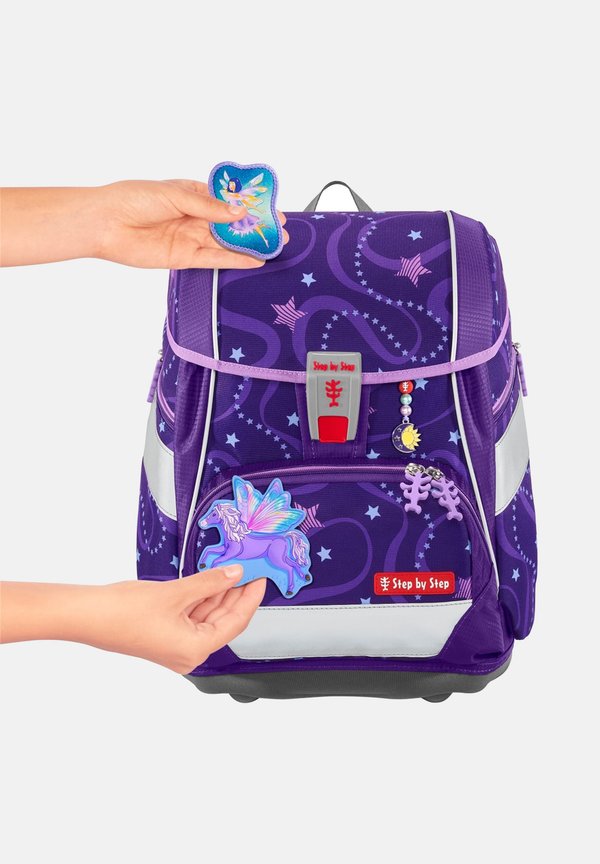 2 IN 1 PLUS PEGASUS EMILY – Schulranzen Set – lila