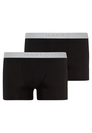 Hanro COTTON ESSENTIALS 2 PACK - Panties - black