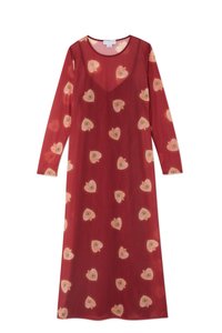HEART DRESS - Cocktailklänning - red