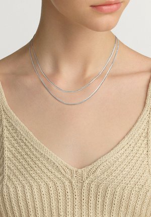 FLAT  S - Collana - silver-coloured