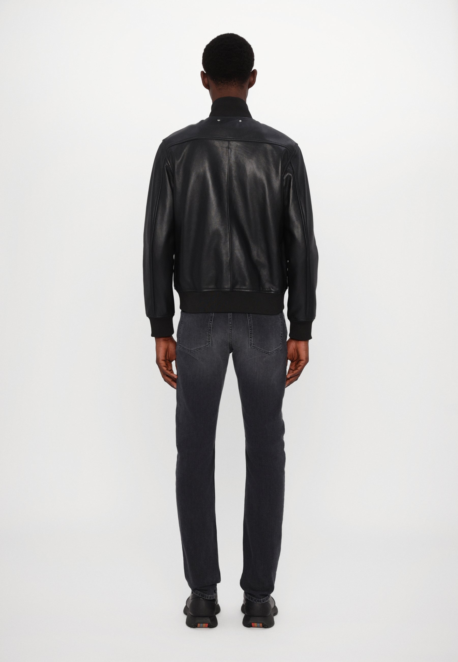 PS Paul Smith Leather jacket - black - Zalando.co.uk PS Paul Smith Leather jacket - black - Zalando.co.uk
