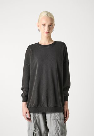 ONLY ONLLUCINDA O NECK - Sweatshirt - black