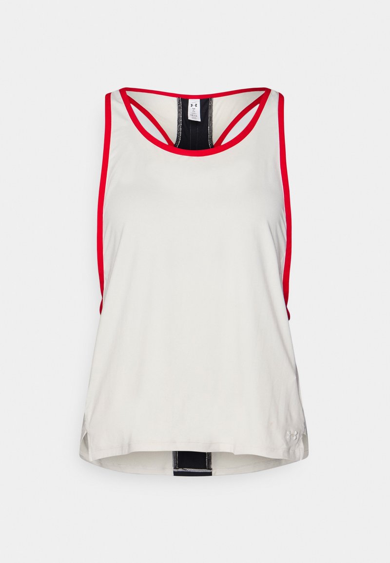Damen Sportbekleidung | Under Armour KNOCKOUT TANK Top white/victory blue/stone/weiß - BV18632 Damen Sportbekleidung | Under Armour KNOCKOUT TANK Top white/victory blue/stone/weiß - BV18632