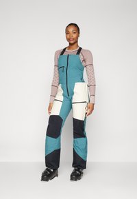 Peak Performance VERTICAL GORE-TEX PRO BIB - Pantalons de ski - hydro fresh/sand fog