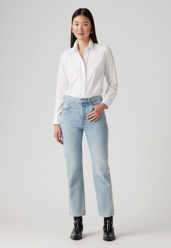 501® CROP - Jeans Tapered Fit - good as silver3